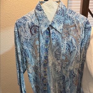 Robert Graham Multicolor Paisley Button Down Shirt
